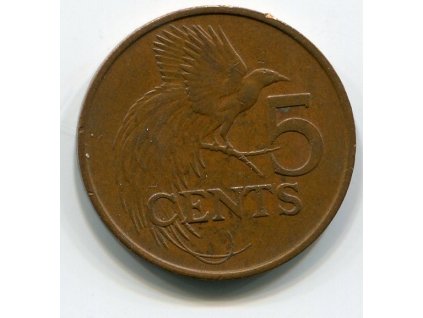 TRINIDAD A TOBAGO. 5 cents 1983.