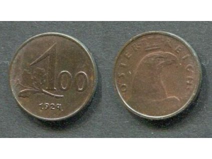 RAKOUSKO. 100 Kronen 1924. KM-2832