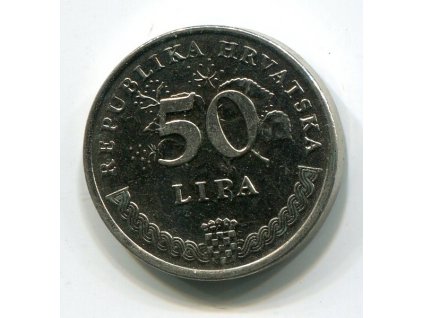 CHORVATSKO. 50 lipa 1993. KM-8