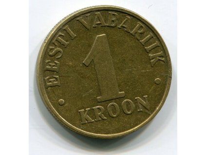 ESTONSKO. 1 kroon 2001. KM-35