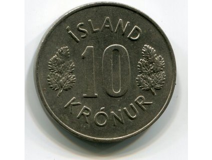 ISLAND. 10 krónur 1978.