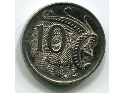 AUSTRÁLIE. 10 cents 1989.