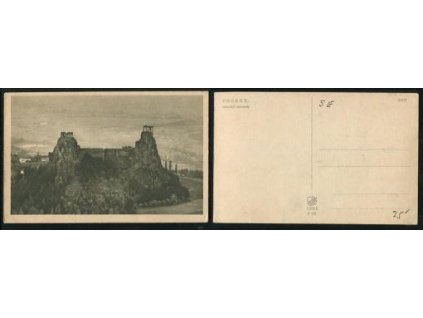 TROSKY. Letecký snímek.