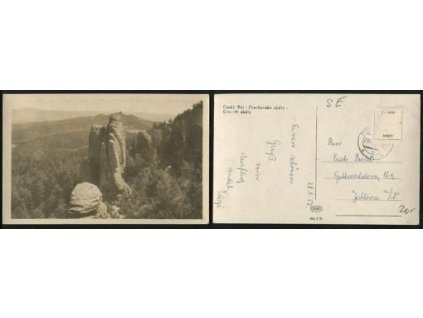 ČESKÝ RÁJ. Prachovské skály. Krkavčí skály.