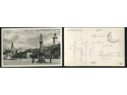 UHERSKÉ HRADIŠTĚ. Náměstí. 1940.