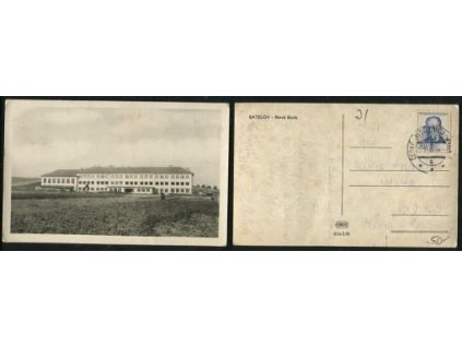 BATELOV. Nová škola. 1954.