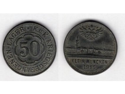 GRÖDIG. K. u. K. Kriegsgefangenen-Lager. 50 Heller.