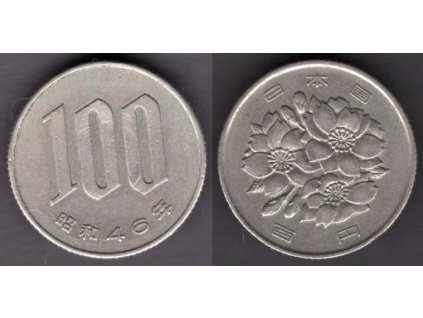 JAPONSKO. 100 yen 1971/46.
