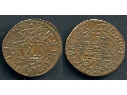 PADERBORN - Biskupství. VI Pfennig 1675.