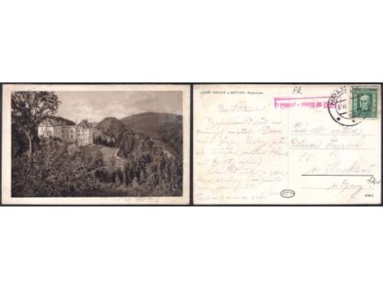 Teplice nad Bečvou. Sanatorium. 1927.