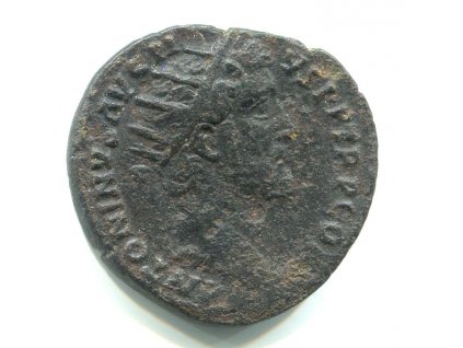 ŘÍM. Antoninus Pius (138 - 161 n.l.). Dupondius. Kampm. 35.