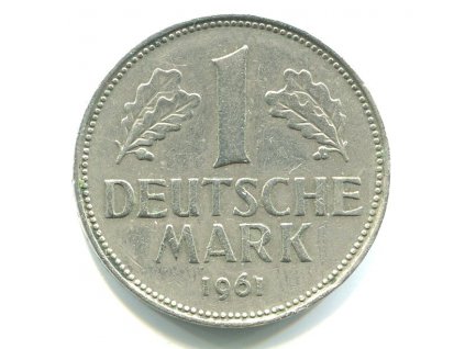 NĚMECKO. 1 Mark 1961/D