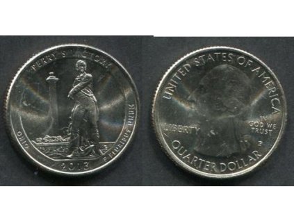 USA. 1/4 dollar 2013/P. Perry´s Victory.