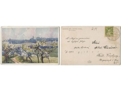 Kutná Hora. Jaro na Kaňku. Šetelík.