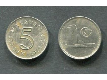 MALAJSIE. 5 cents 1978. KM-2