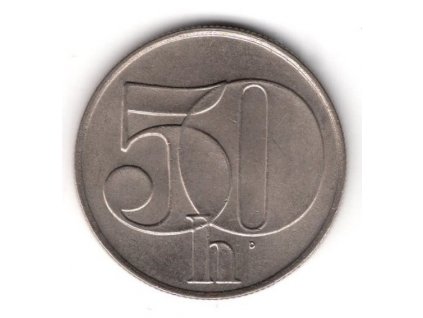 ČESKOSLOVENSKO. 50 haléřů 1992.
