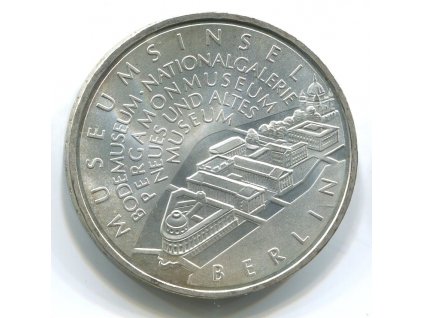 NĚMECKO. 10 euro 2002/A. Museumsinsel Berlin. Ag.