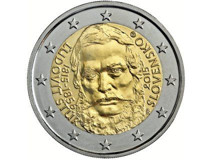 SLOVENSKO. 2 euro 2015. Ludovít Štúr.