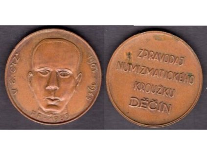 ČÍŽ, V., S., PF 1985. Zpravodaj numismatického kroužku Děčín.