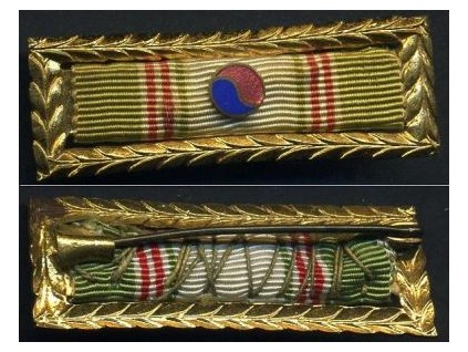 KOREA. Pamětní stužka účastníka války v Koreji 1950 - 1953.