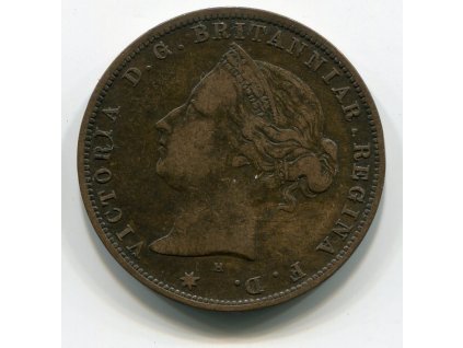 JERSEY. 1/24 shilling 1877.