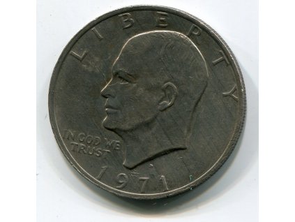 USA. 1 dollar 1971/D. Eisenhower.