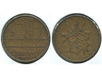 FRANCIE. 10 francs 1978.