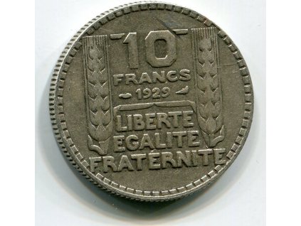 FRANCIE. 10 francs 1929.