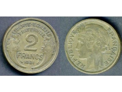 FRANCIE. 2 francs 1931.