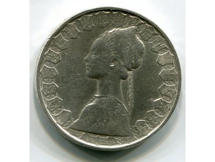 ITÁLIE. 500 lire 1958. Ag.