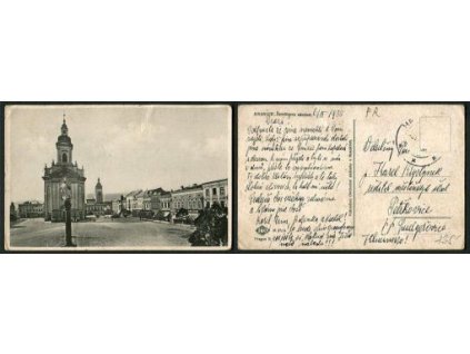 HRANICE. Žerotínovo náměstí.