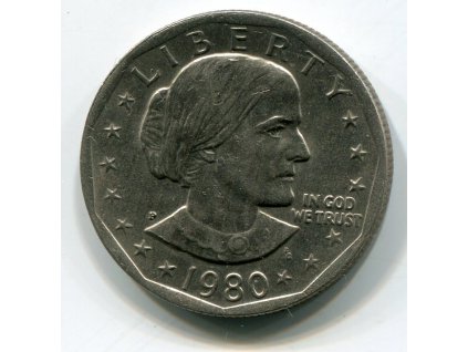 USA. 1 dollar 1980/P