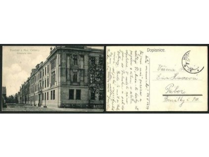 MORAVSKÁ OSTRAVA. Reinerova ulice. 1934