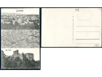 LIPNÍK NAD BEČVOU. Helfštýn. 1925.