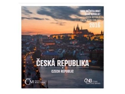 ČESKO. Sada oběžných mincí 2016. Česká republika