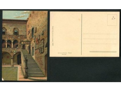 Firenze - Cortile del Palazzo. Stengel Nr. 19930