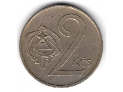 ČESKOSLOVENSKO. 2 koruny 1976.