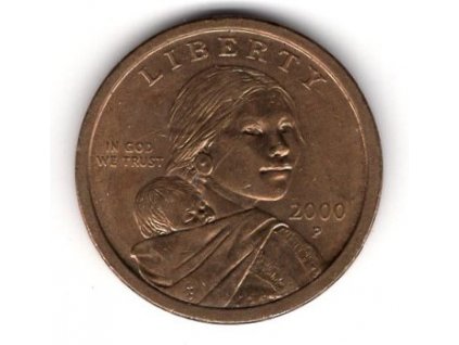 USA. 1 dollar 2000/P.