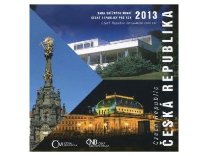 ČESKO. Sada oběžných mincí 2013. Česká republika. b.k.