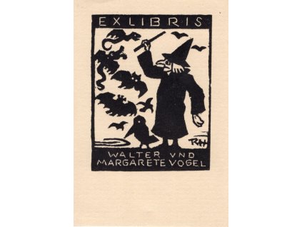 R.H.: Ex libris Walter und Margarete Vogel.