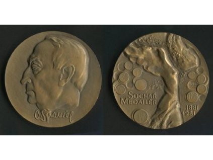 ŠPANIEL, Otakar. Sochař a medailér 1881 - 1981. ČNS Praha. Autor: Milan Knobloch.