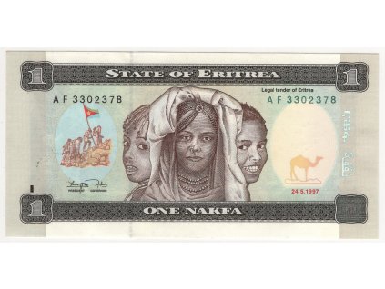 ERITREA. 1 nakfa 1997.