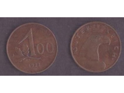 RAKOUSKO. 100 Kronen 1923.