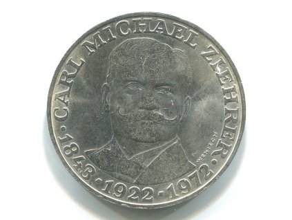 RAKOUSKO. 25 Schilling 1972. Carl Michael Ziehrer. Ag.