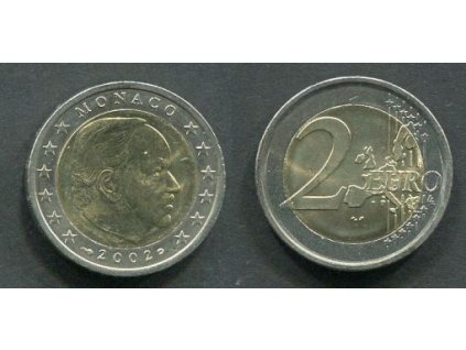 MONACO. 2 euro 2002.