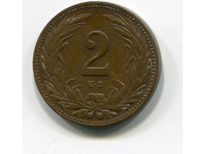 František Josef I. 2 fillér 1908/KB