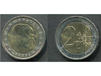 MONACO. 2 euro 2003.