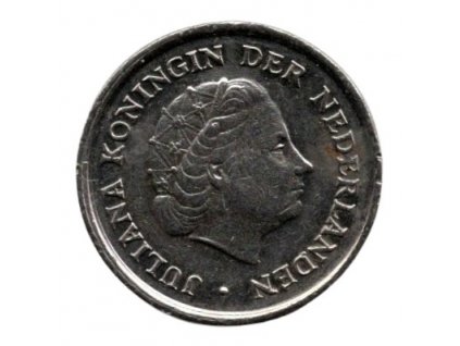 NIZOZEMÍ. 10 cents 1977. KM-182.