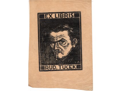 L. A.: Ex libris Rud. Tuček.