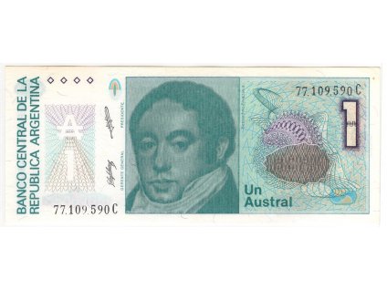 ARGENTINA. 1 austral (1985). Pi. 323b.